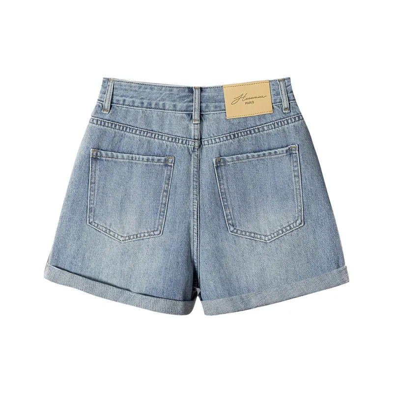 TOUCH Denim Shorts Women's Light Blue-1