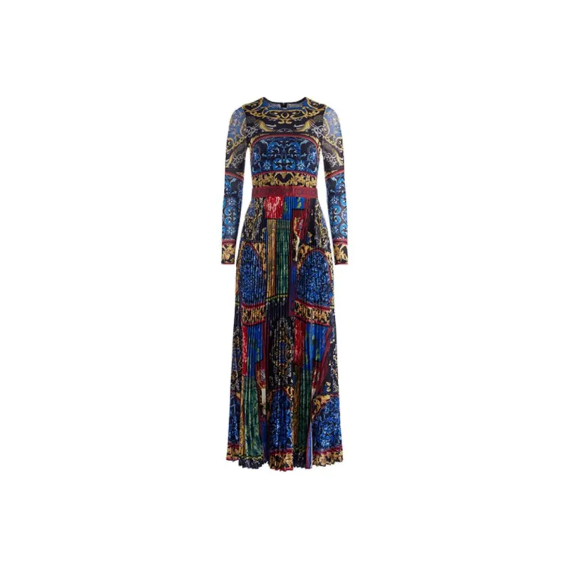 ALICE+OLIVIA Long-Sleeved Dresses Women's Multicolor-0