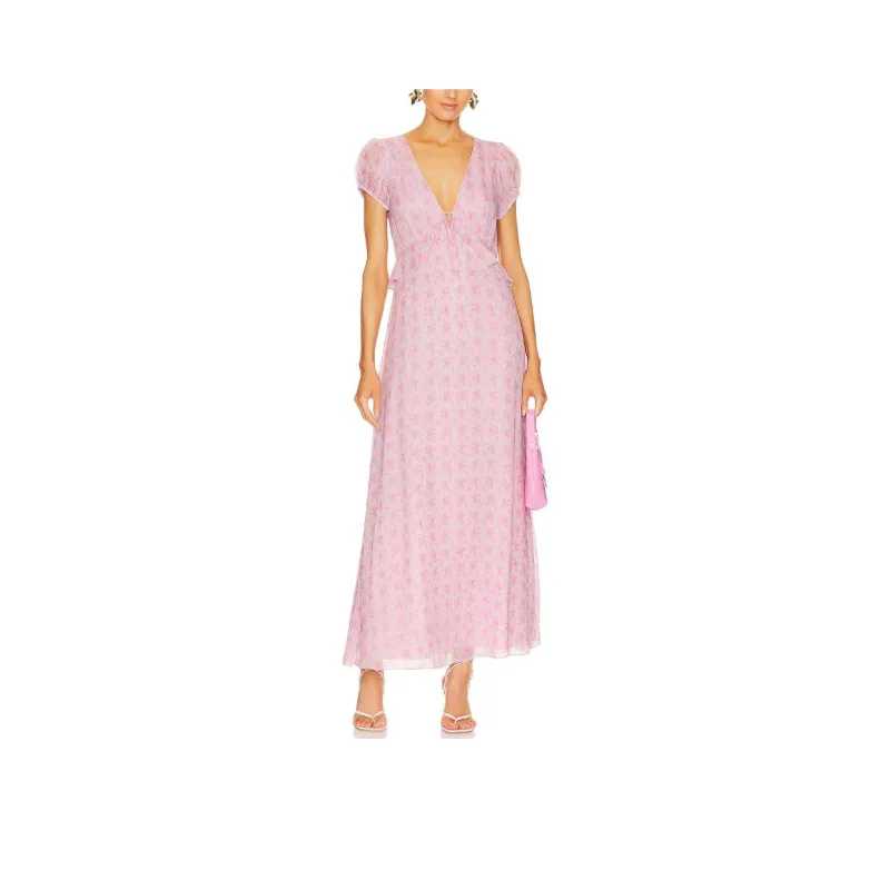 LOVESHACKFANCY Short-Sleeved Dresses Women's Pink-0