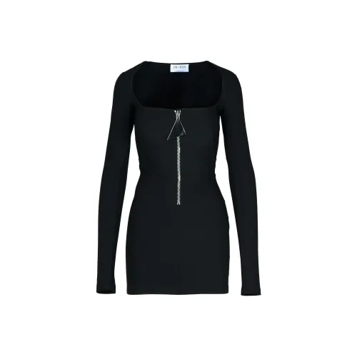 Alexander McQueen V Neck Cut Out Detailed Mini Dress