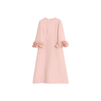 Valentino Crepe Couture Dress