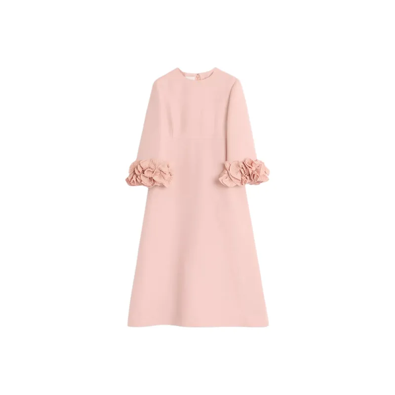 Valentino Crepe Couture Dress-0