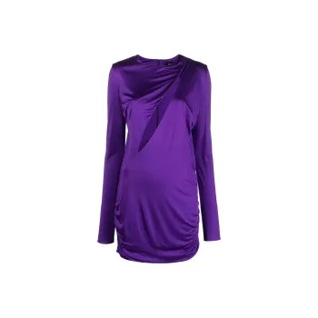 VERSACE Cut out Minidress