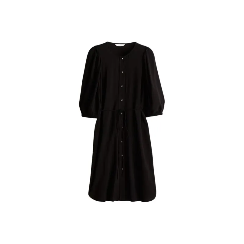 H&M Short-Sleeved Dresses Women's Black-0