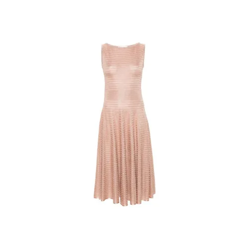 Antonino Valenti Ribbed Lurex Midi Dress