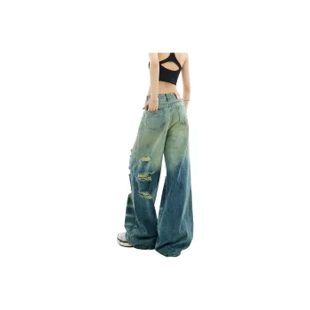 PANDA BASE Jeans Women's Vintage Blue