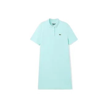 LACOSTE Short-Sleeved Dresses Women's Light Green