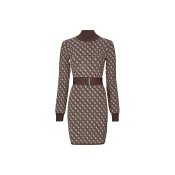 GUESS Long Sleeved Dresses Women's Brown