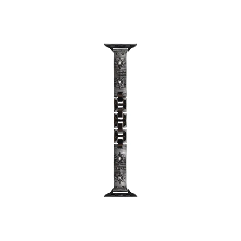 KVZUVUU Watch Band Apple Compatibility Metal-15