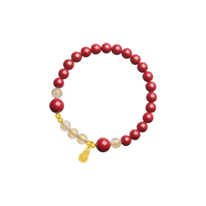 ZHOU LIU FU Cinnabar Bracelets Women's-1