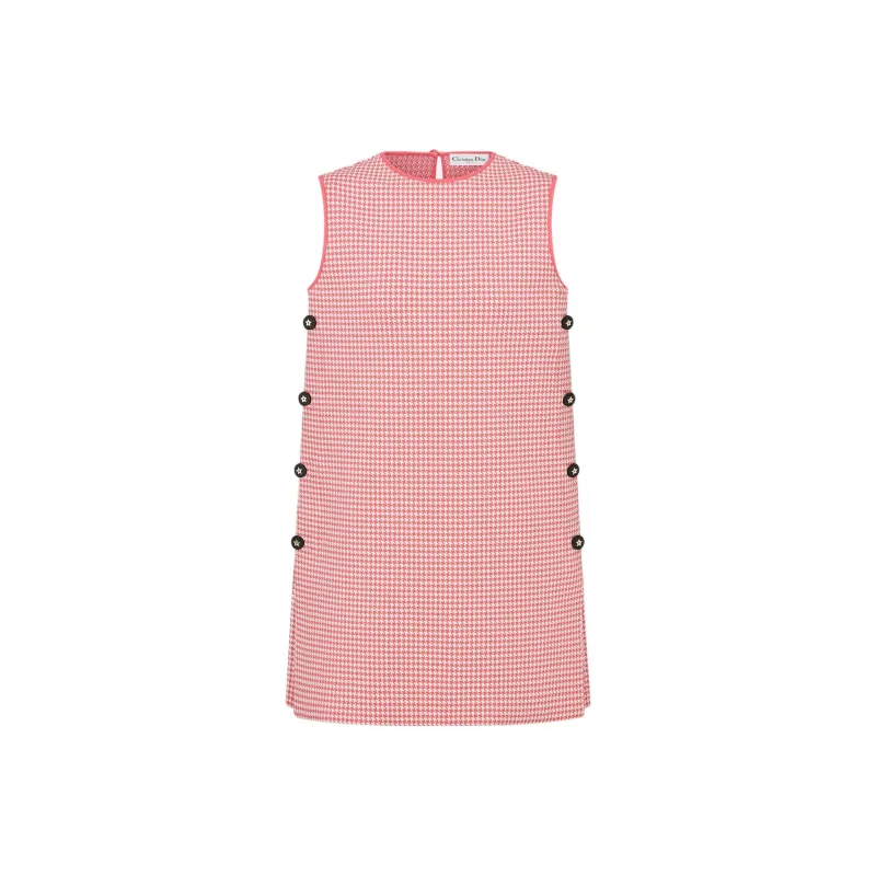 DIOR DIORIVIERA FW24 Sleeveless Dress Women's Candy Pink-0