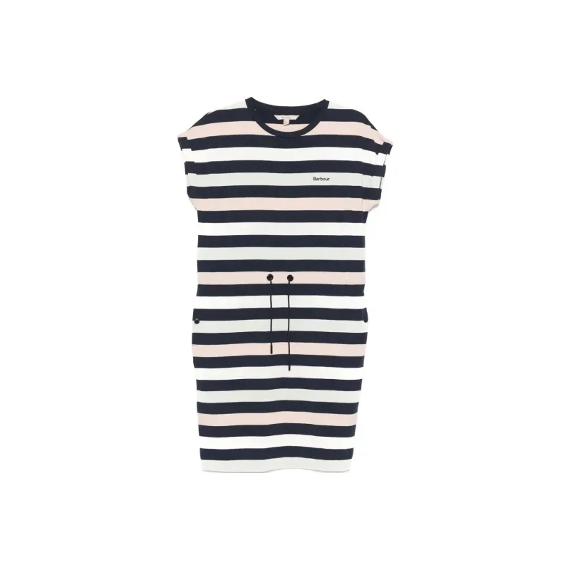 BARBOUR Marloes Stripe Midi Dress-0