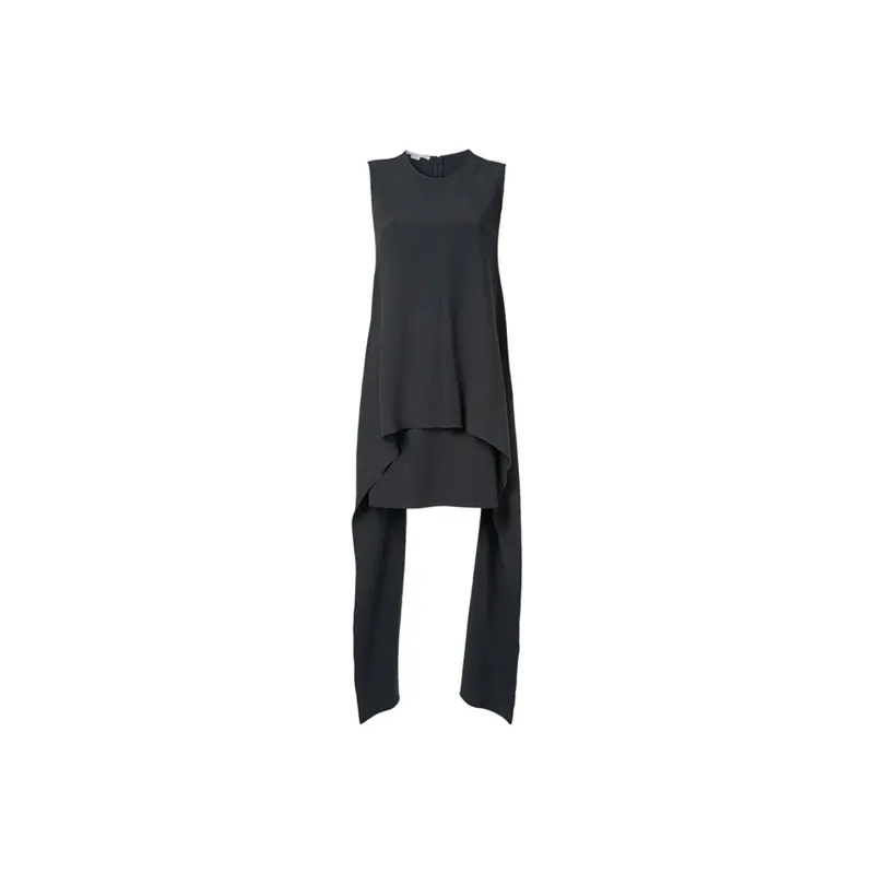 Stella McCartney Sleeveless Dresses Women's Black-0