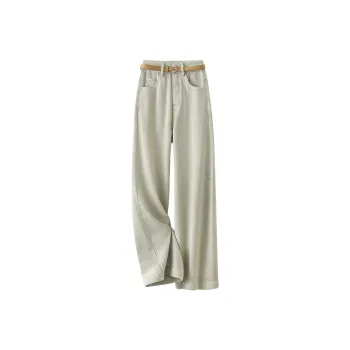 IHIMI Jeans Women's Light Aqua Green
