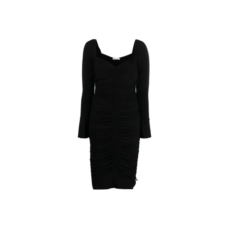 Reformation Long-Sleeved Dresses Women's Black-0