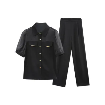 A Paradise For Awakening Casual Suit Women's Black