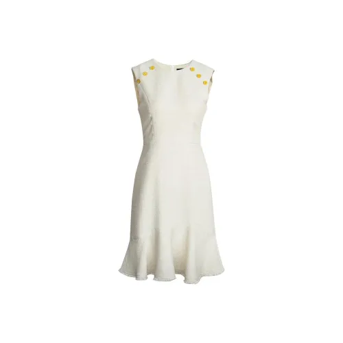 ROEYSHOUSE Sleeveless Dress Women's Ecru