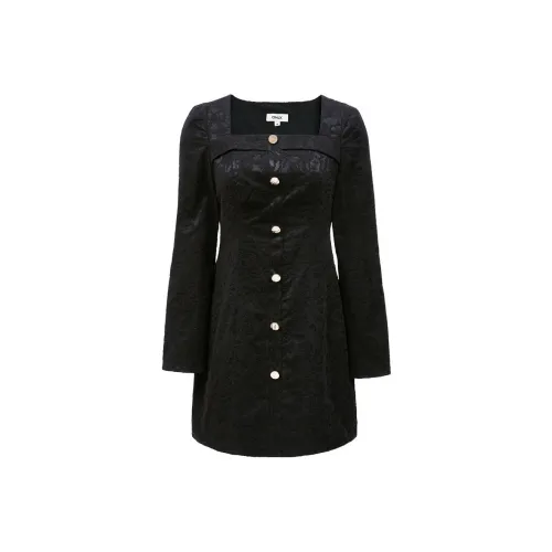 ONLY Long Sleeved Dresses Women's H1Z Black