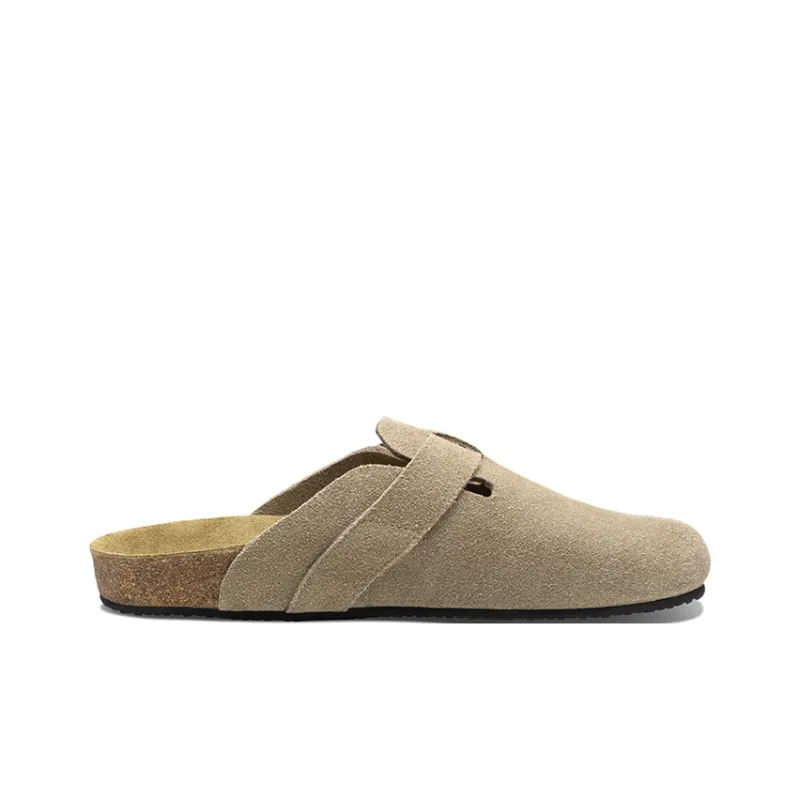 HART DAVIS Rubber Sole Slip Resistant Closed Toe Slippers Unisex Gray-1