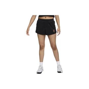 Nike Court Heritage Women's Mid Rise French Terry Tennis Shorts