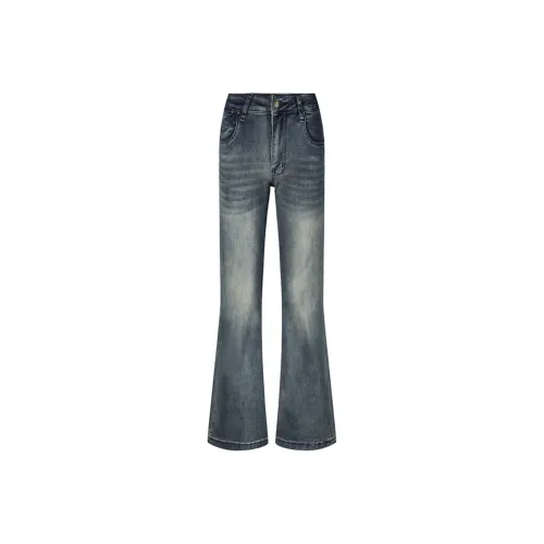 Wen Shan Jeans Women's Deep Sea Blue