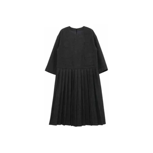 Boutique By Babymoon Long Sleeved Dresses Women's Dark Gray