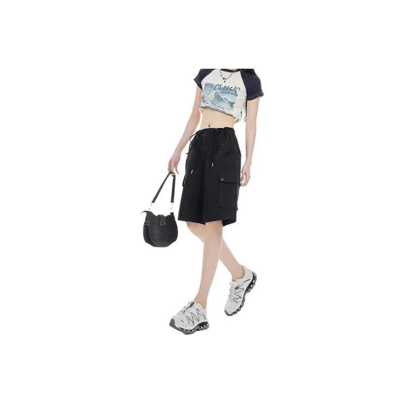 BENGEN Casual Shorts Women's-0
