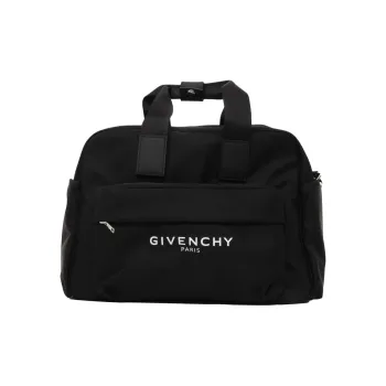 Givenchy Logo Printed Zipped Changing Bag
