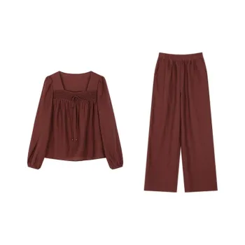 Mo Han Yi Mei Casual Suit Women's Red