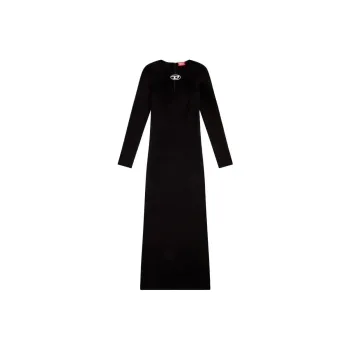DIESEL FW23 Long Sleeved Dresses Women's Black