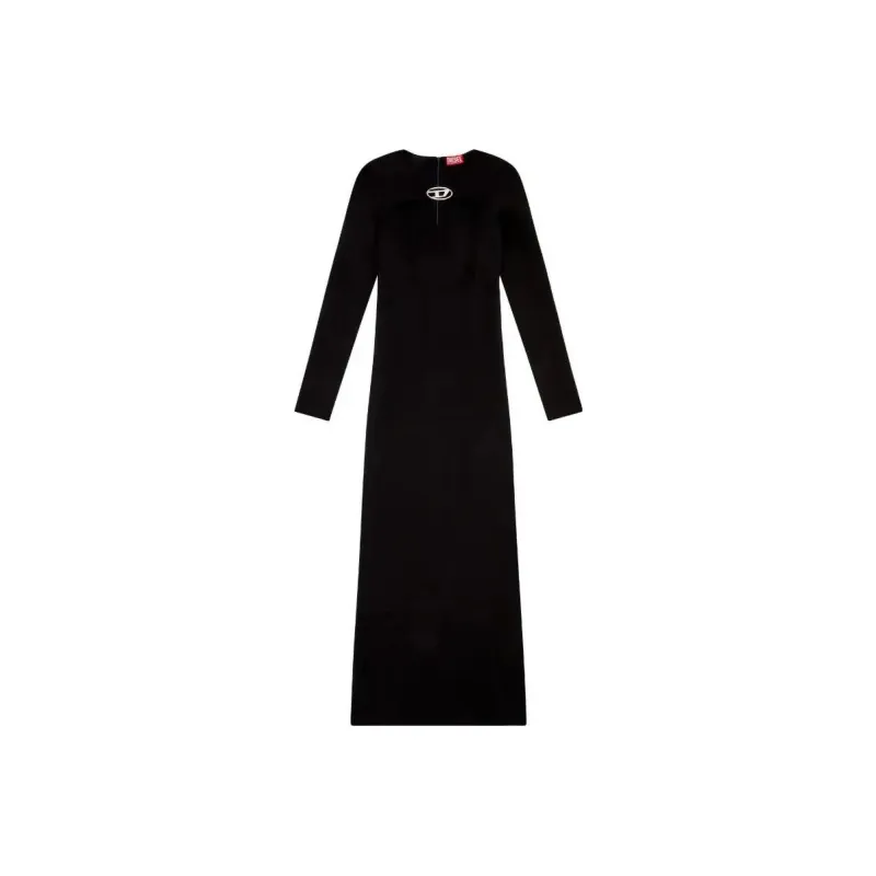 DIESEL FW23 Long Sleeved Dresses Women's Black-0