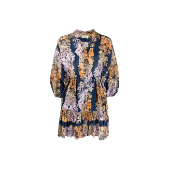 Sandro Long Sleeved Dresses Women's Multicolor