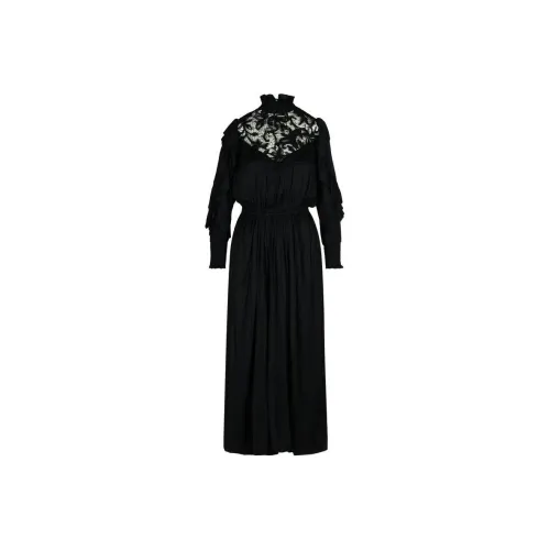 ISABEL MARANT Sharlene Pleated Long Dress