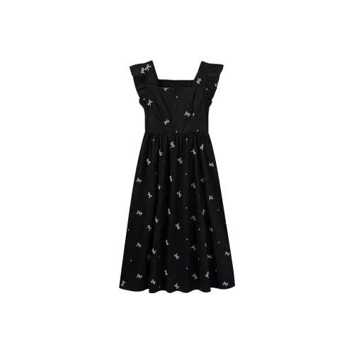MTHE Short Sleeved Dress Women's Black
