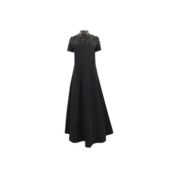 Staud Ilana Crystal-embellished Maxi Dress
