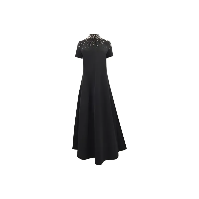 Staud Ilana Crystal-embellished Maxi Dress-0