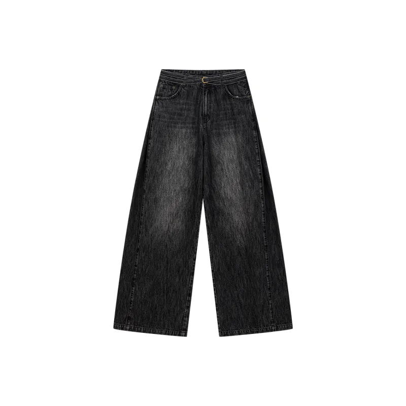 UOOYAA Jeans Women's Black-0