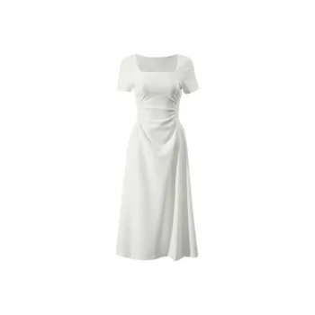 Local Gal Short Sleeved Dress Women's White