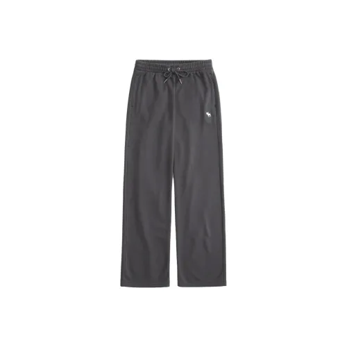 Abercrombie＆Fitch Knitted Sports Pants Women's Dark Gray