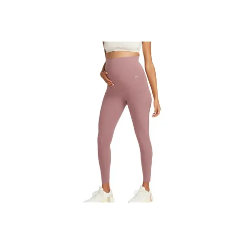 Nike Zenvy M Women's Gentle-Support High-Waisted 7/8 Leggings With Pockets Maternity