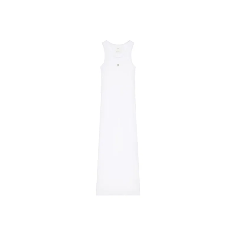 Givenchy Sleeveless Dress Women's White-0