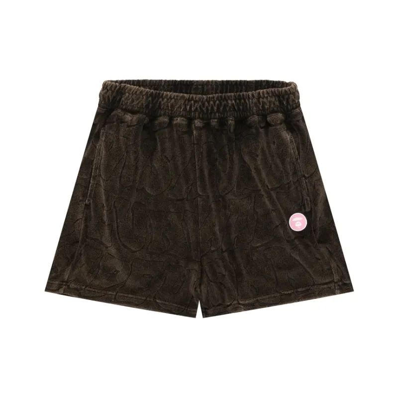 Aape Logo Sweat Short-0