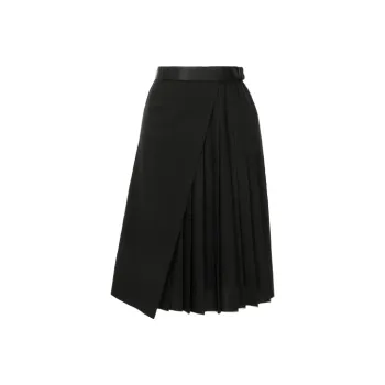 OFF-WHITE FW20 Casual Long Skirts Women's Black