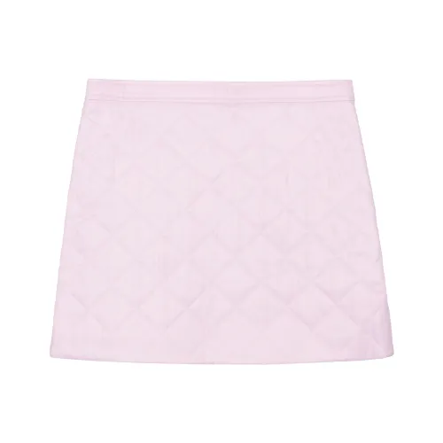 Burberry Diamond Quilted Mini Skirt 'Pale Candy Pink'