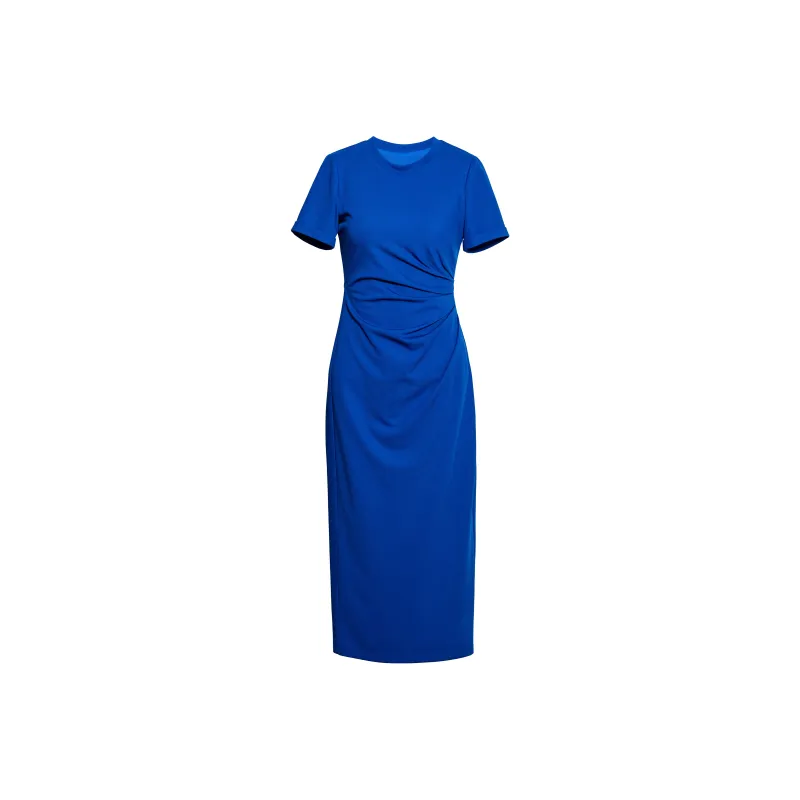 ROEYSHOUSE Short Sleeved Dress Women's Royal Blue-0