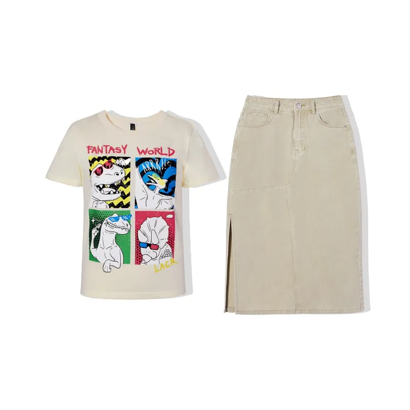 LA CRAWFISH Two Piece Skirt Sets Women's-6