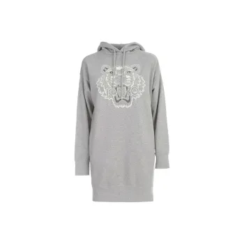 KENZO FW20 Long Sleeved Dresses Women's Gray