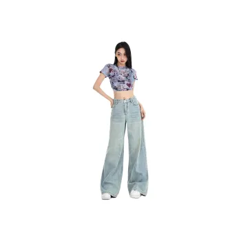 LIGEMAN Jeans Women's Blue