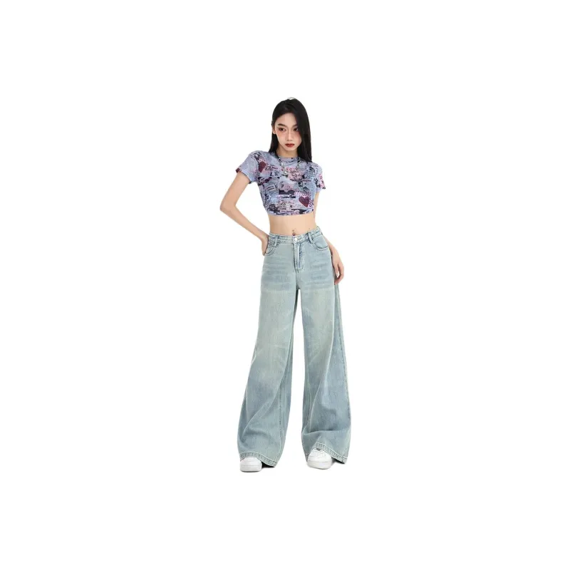 LIGEMAN Jeans Women's Blue-0