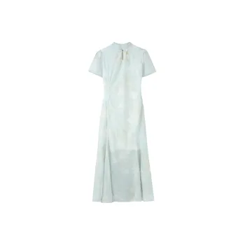 SONDR Short Sleeved Dress Women's Moon White